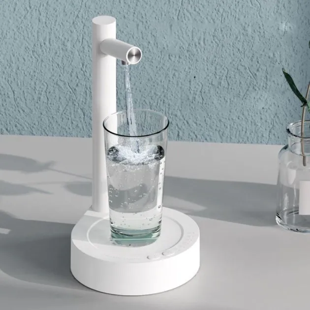 Dispensador automático de escritorio con bomba de botella de agua